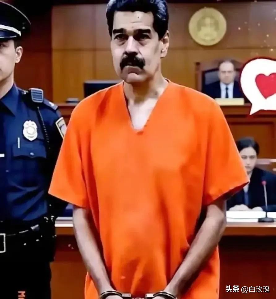 真的是被马杜罗吓到了，没想到一个多月没见他现在已经成了这副样子，看得出来他在美国