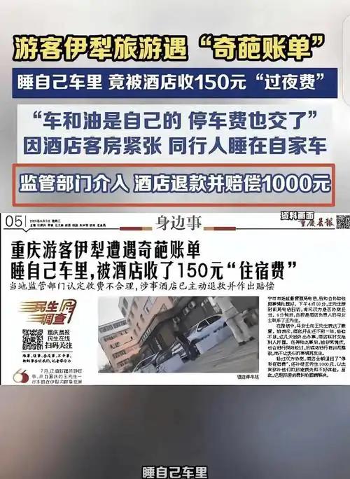 开个酒店连自家院子都护不住了？十几个人搭帐篷做饭洗衣服，收150块场地费还得倒赔