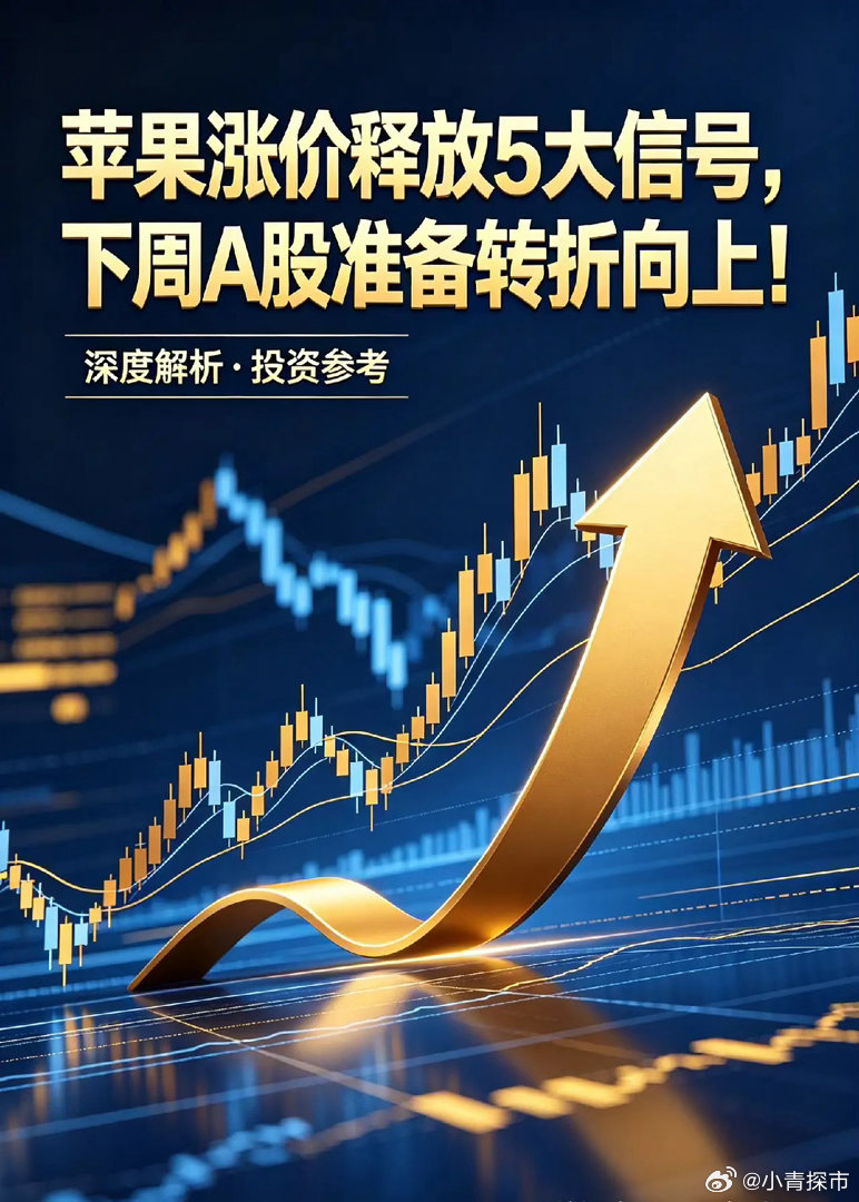 苹果涨价释放5大信号,下周A股准备转折向上！     今天又是超4000家下跌，