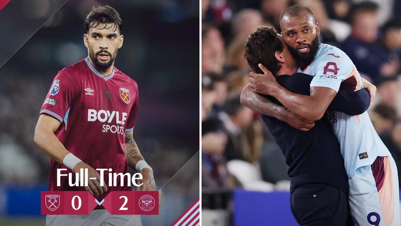 英超：布伦特福德客场2-0击败西汉姆联，10分暂升第13位。
蒂亚戈屡失良机后破