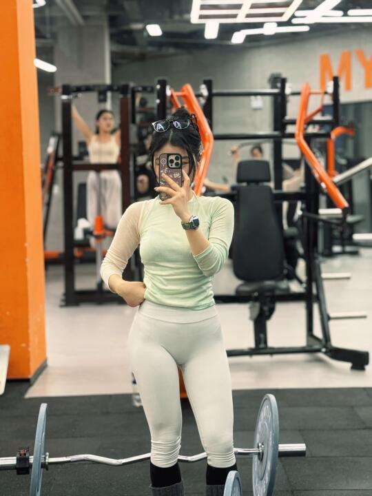 真的会爱上健身～～～🤍🤍