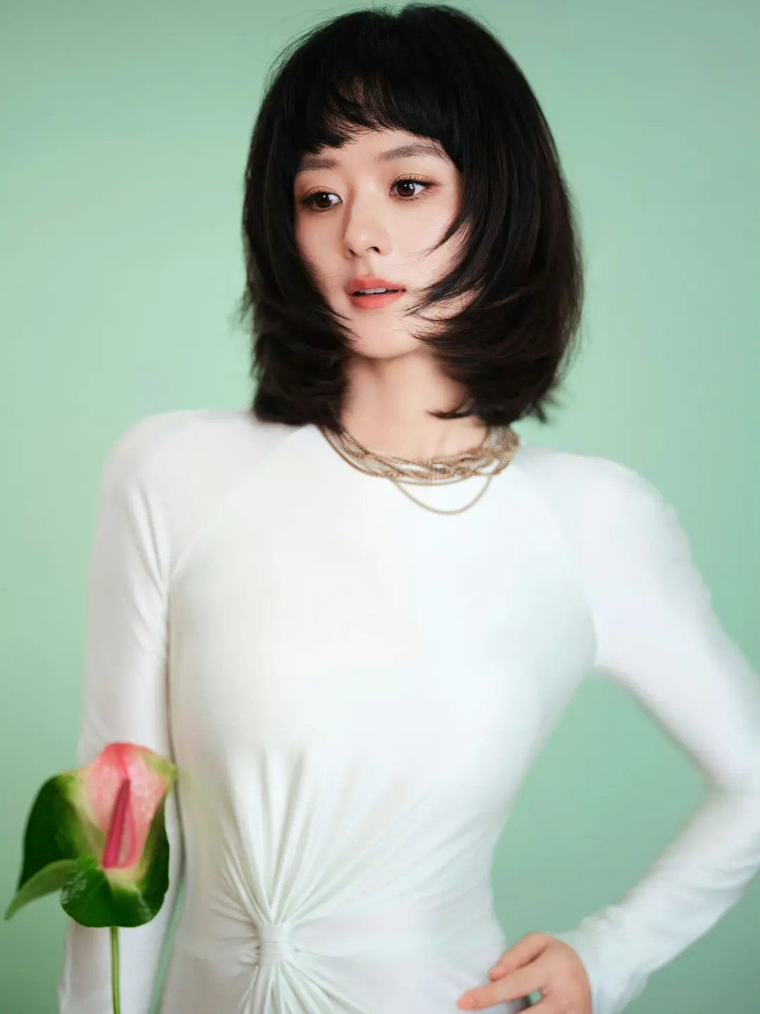 赵丽颖这造型大家觉得怎么样 