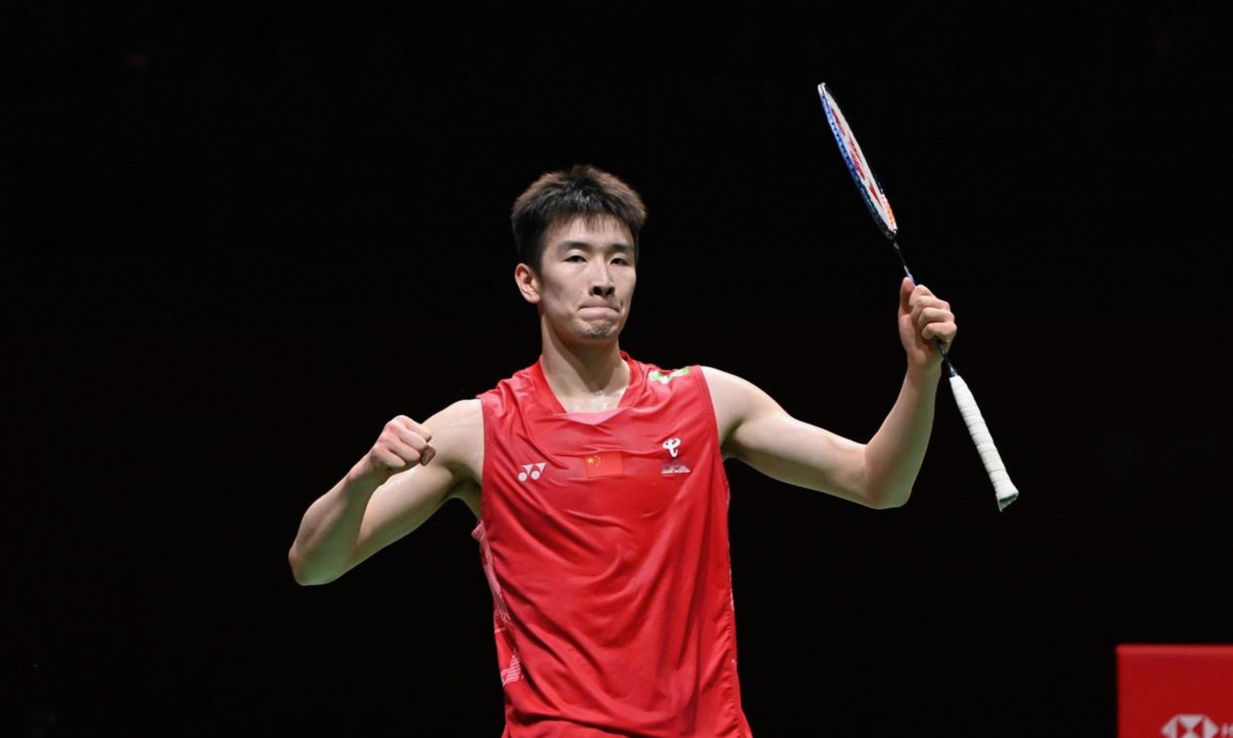 2026年中国羽毛球大师赛 李诗沣18-21, 7-21不敌奈良冈功大遗憾出局，