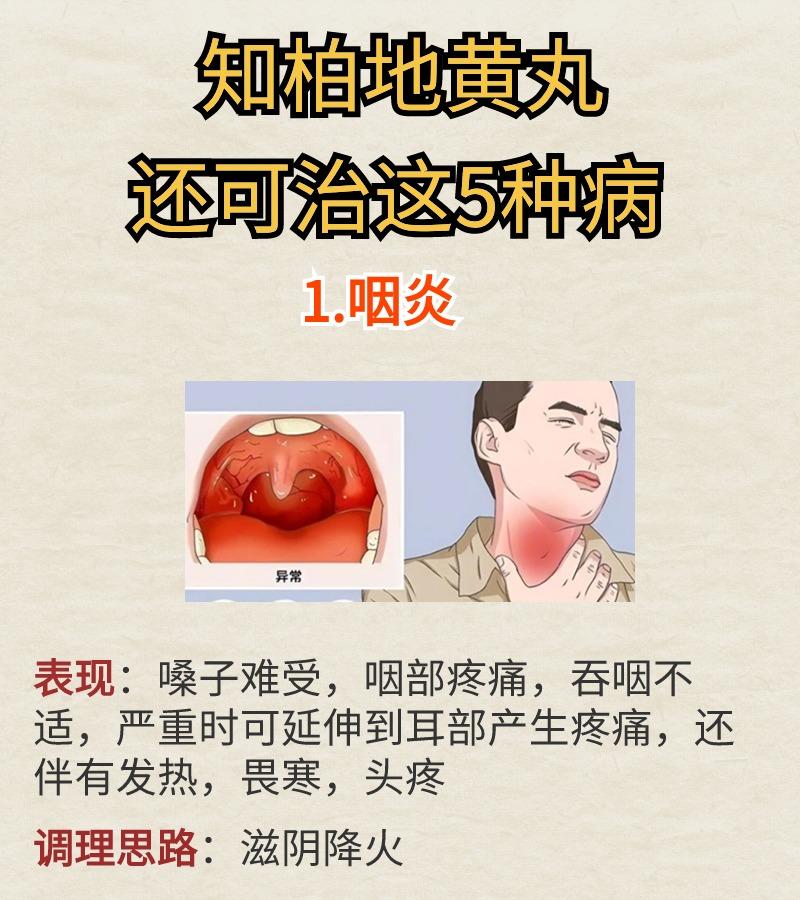 知柏地黄丸的五种用法