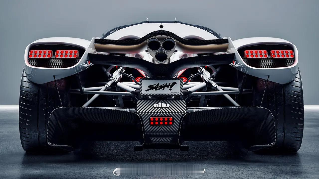 nilu27，柯尼赛格的设计总监离职自己造的hypercar，这个是目前的渲染图