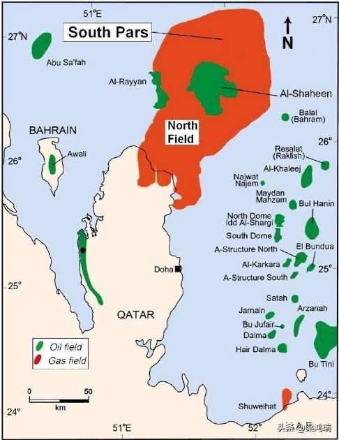 突发新闻：以色列空袭导致南帕尔斯天然气田14期处理设施起火。伊朗石油部和塔斯尼姆