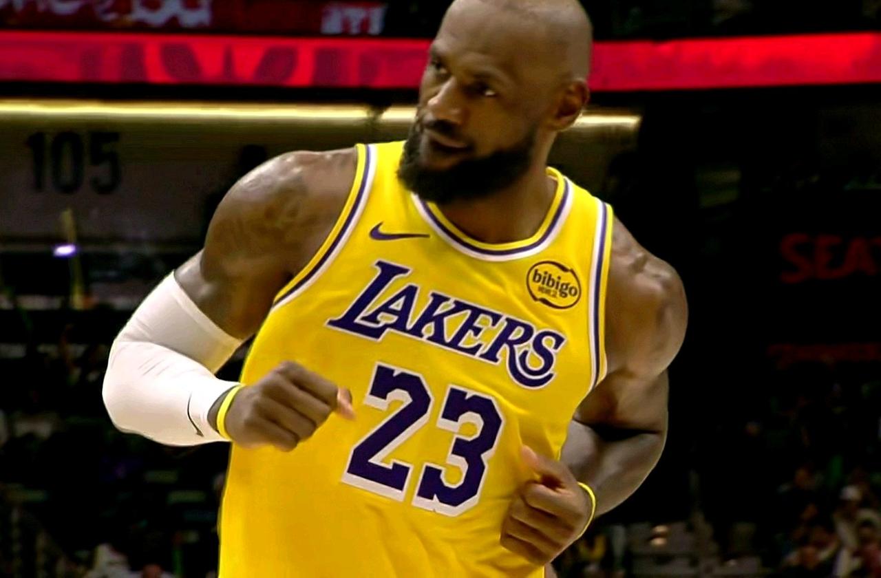 湖人战胜鹈鹕！3点不争的事实：

1：41的詹姆斯再现高能表现：狂飙30分8篮板