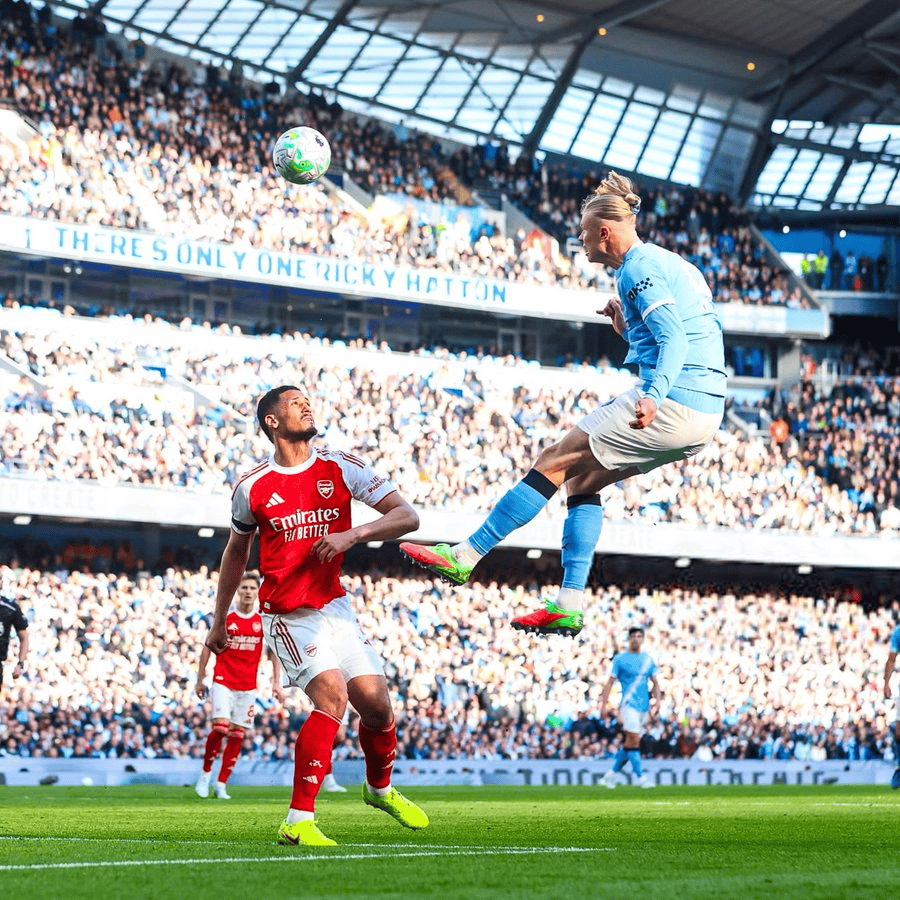 英超夺冠概率更新：曼城56%反超阿森纳，枪手已经跌至44%