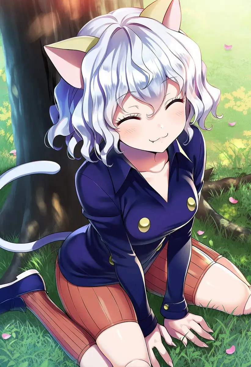 猫女插画！