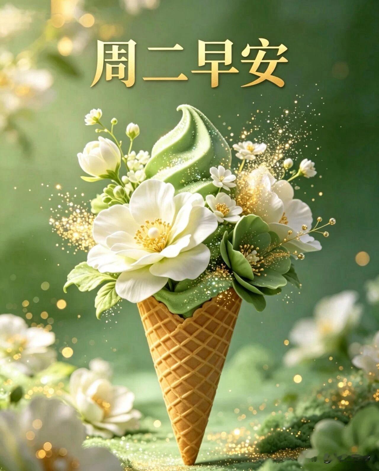 🌼²⁰²⁶/₀₈.₀₄ᵕ̈ 周二早安☀️🍃🍒🍑☕️
晨风携清露，吹散暑天