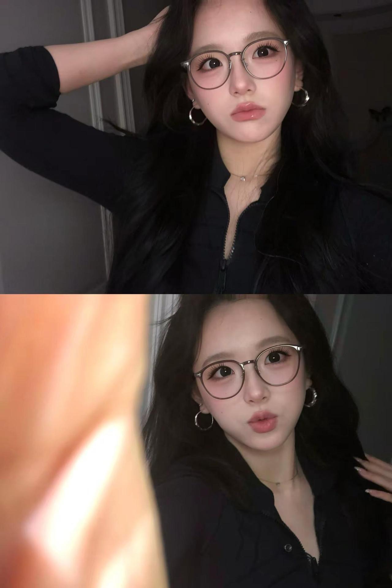 不喜欢我的让一让 让喜欢我的到前面来。姐姐 古早 韩系妆容 低像素