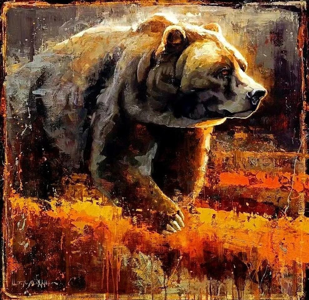 加拿大画家杰里·马克汉姆油画作品欣赏风景遇见艺术遇见美好 ​​​