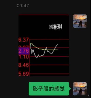 新股的魅力啊~  早上还在和朋友聊 这个可能是影子股 
