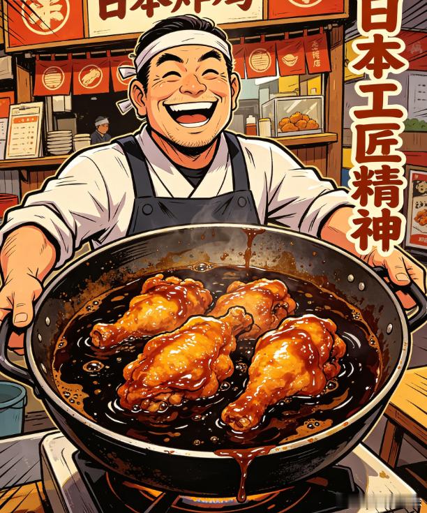 日本炸鸡店一锅油反复用66年  这下真的读懂顶级日式工匠精神了，主打一个一油传三