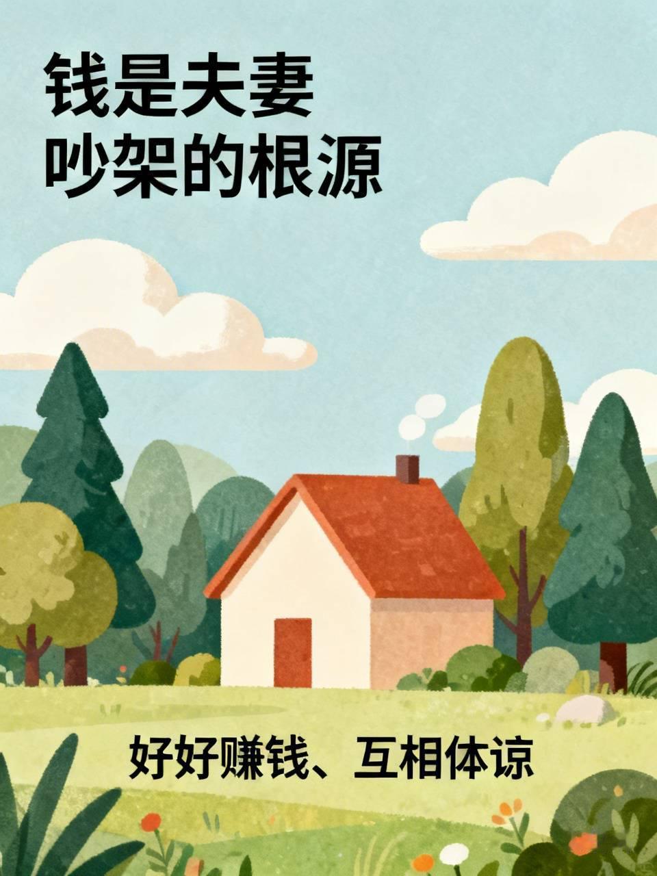 钱是夫妻吵架的根源，大家赞同吗很多夫妻矛盾，归根结底都绕不开柴米油盐和金钱。贫穷
