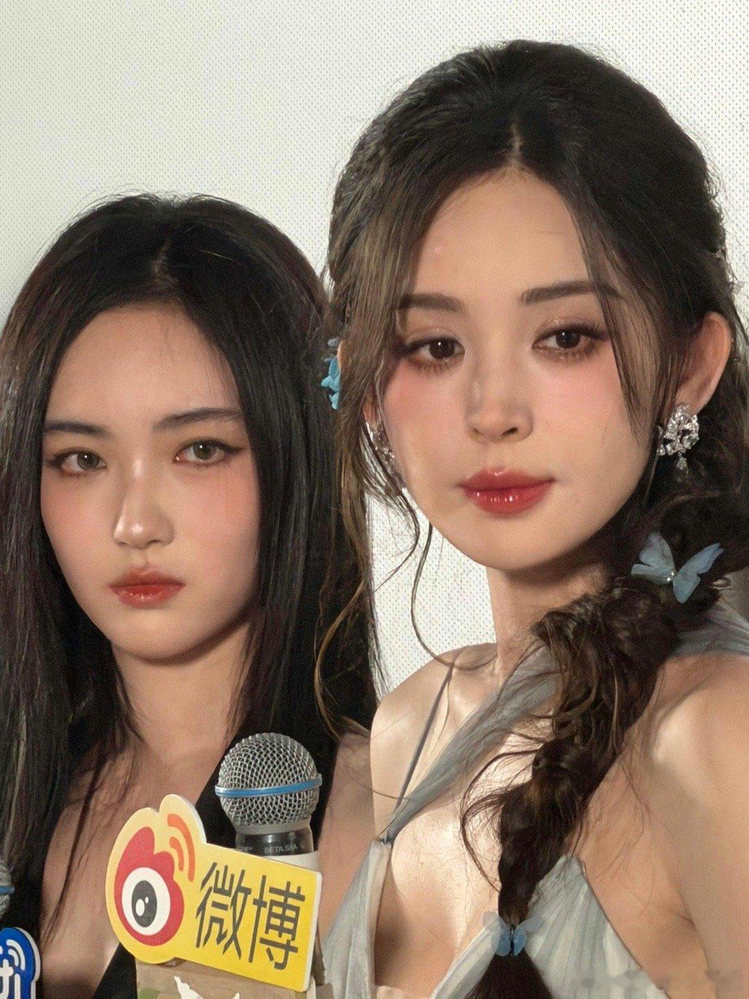 娜扎都这么美了，旁边的也没完全被压 