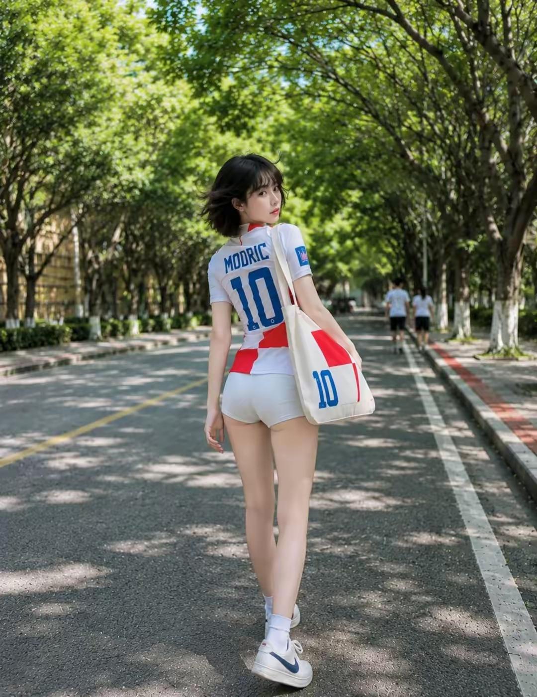 十号运动员准备出场