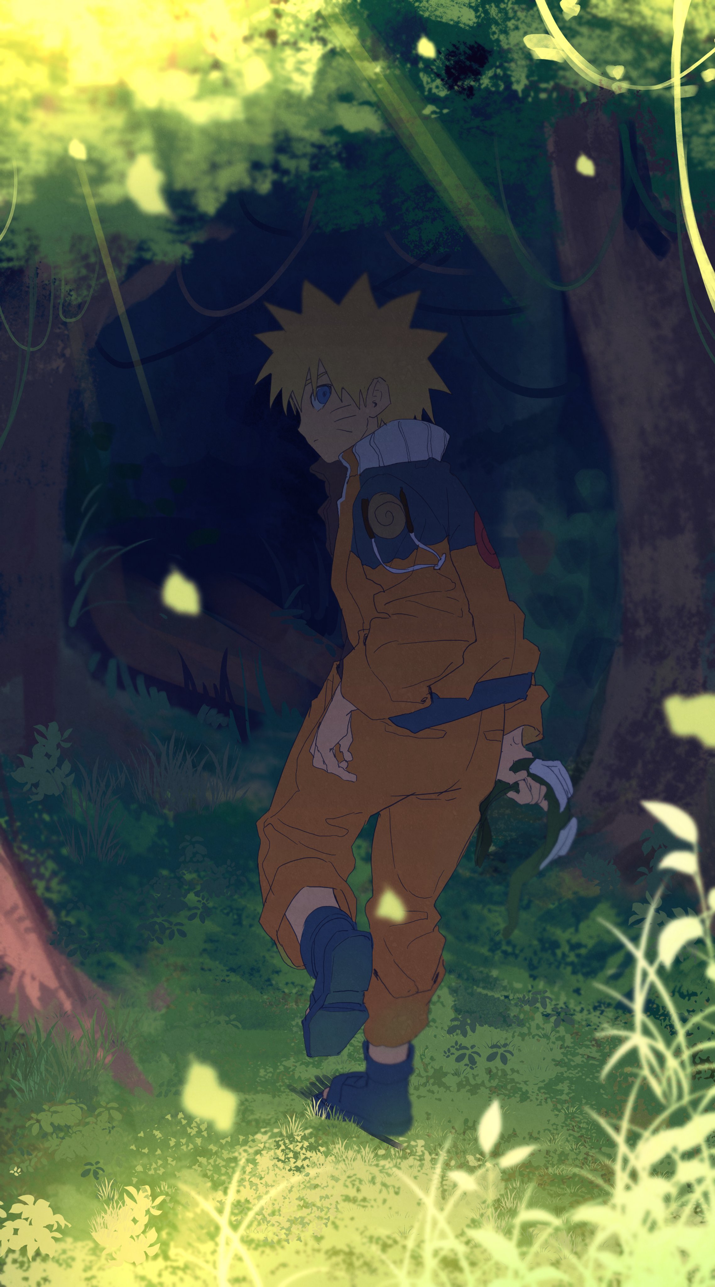 睡不着就来看X上同人画师 CF_NRT 最新绘制的可爱鸣宝吧火影忍者漩涡鸣人