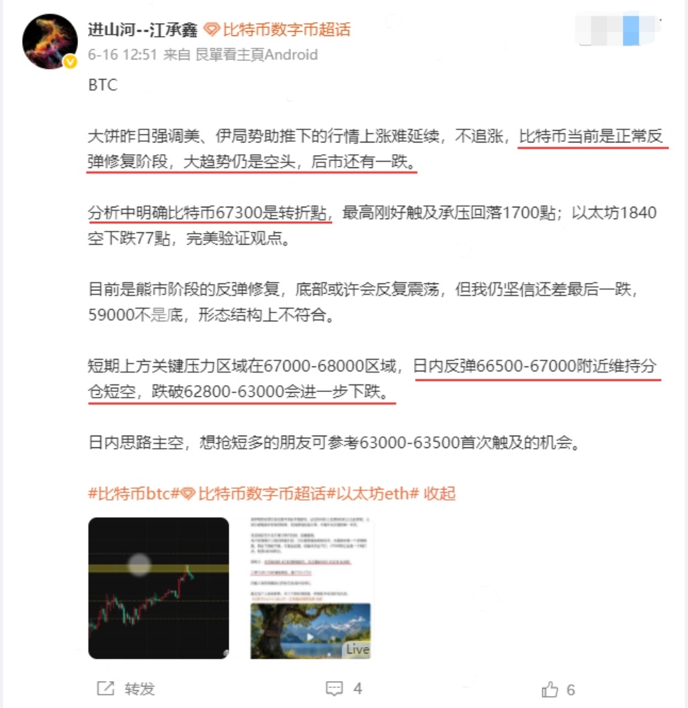 比特币、以太坊此番下跌完全在预期之内。从大趋势判定、入场点位到止盈目标，交易计划