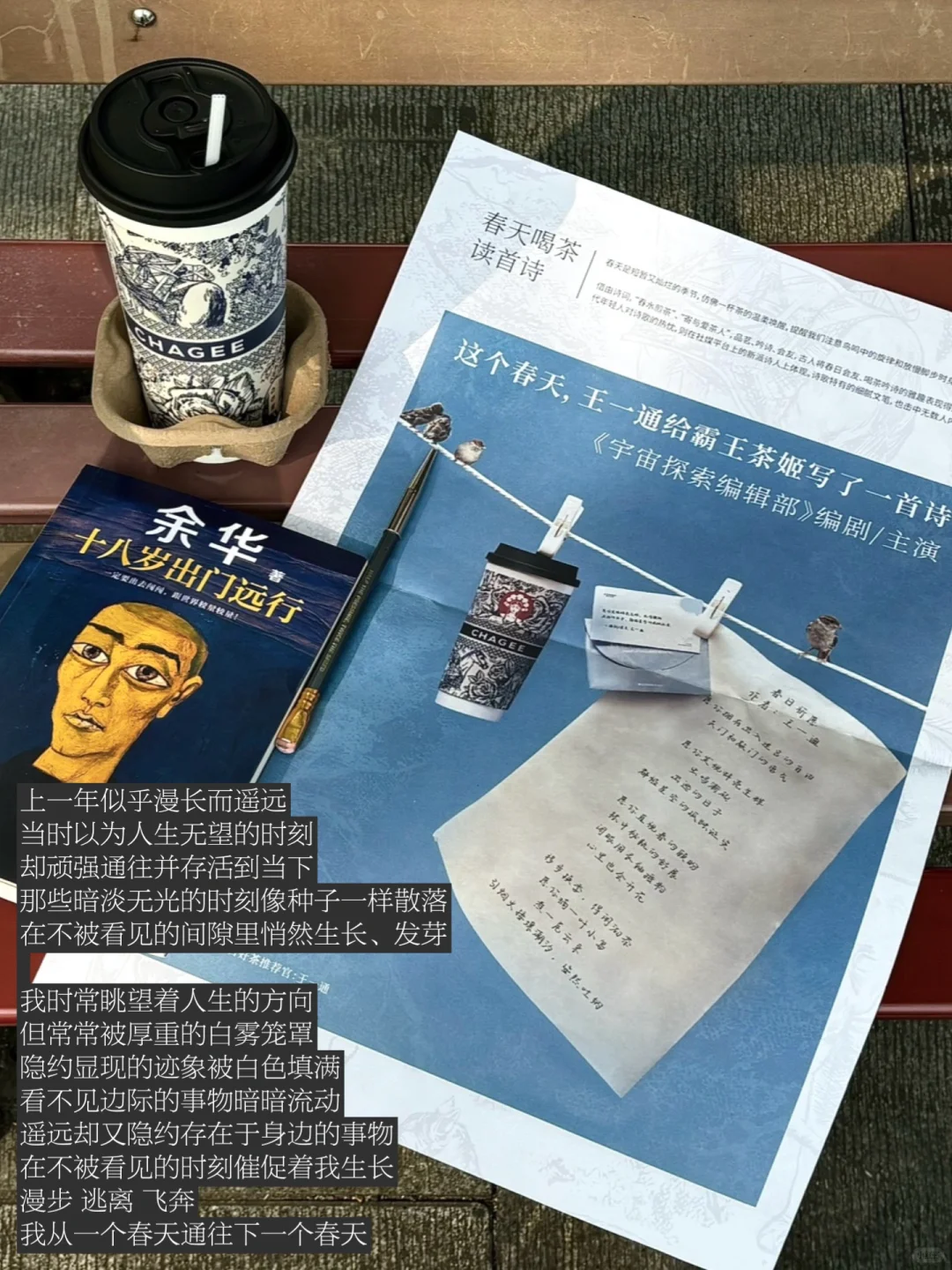 我从一个春天通往下一个春天