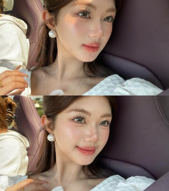 淡颜女生的韩妆精髓