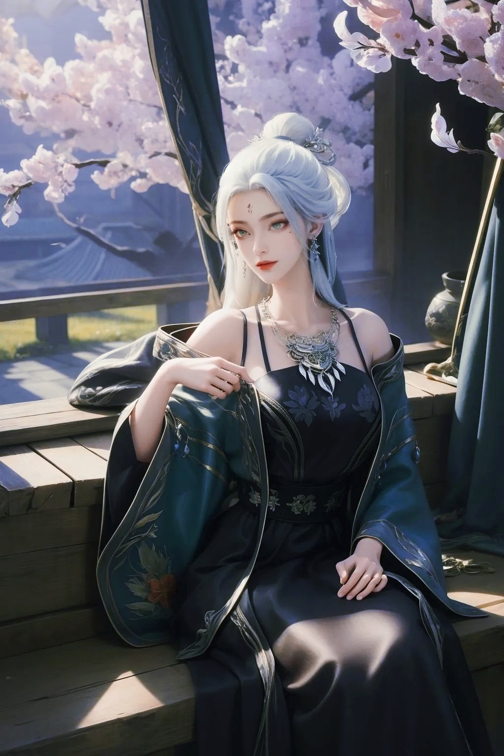 #动漫[超话]##漫视界企划##诛仙动画# 高清｜无水印，绝美的黑衣小白。 ​​