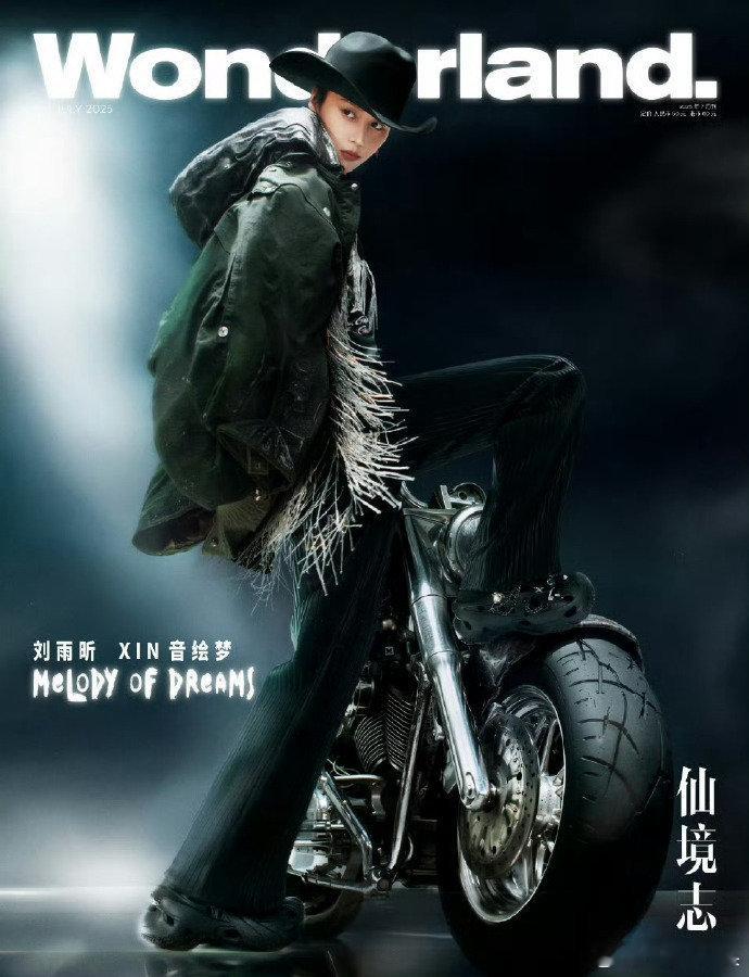 刘雨昕Wonderland封面大片，时尚感这块真的top级别[手指比心]什么风格