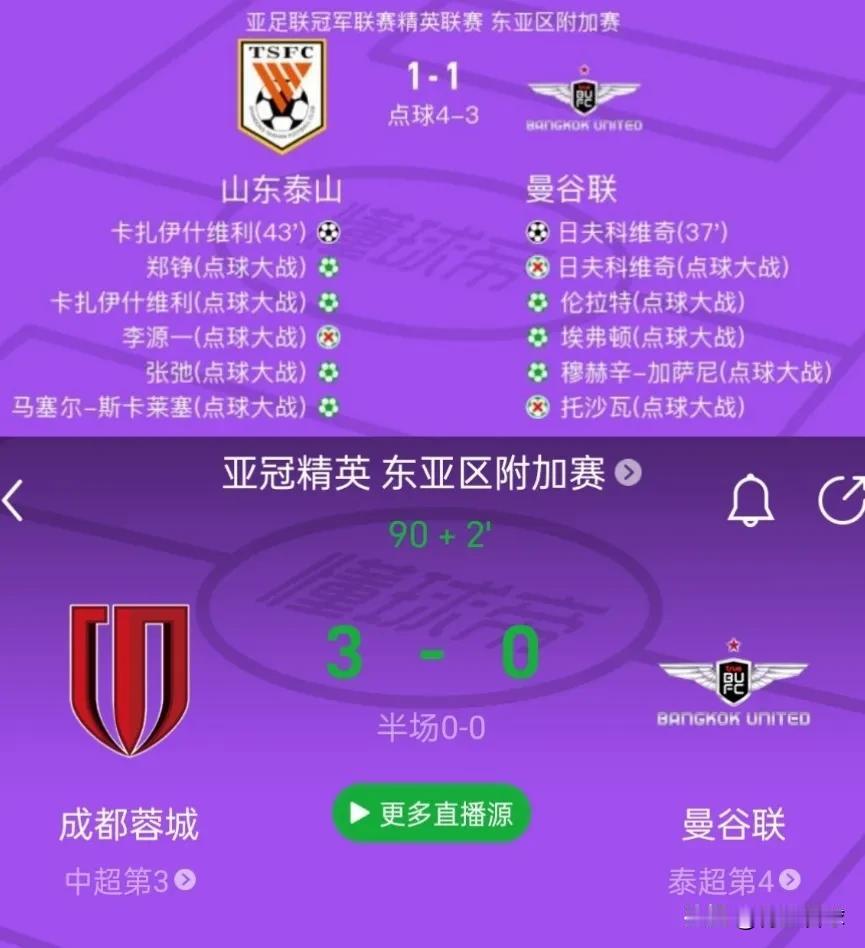 曼谷联连续两年被中超球队淘汰，堪称中超的专属提款机，巴吞联淘汰上海海港的含金量还