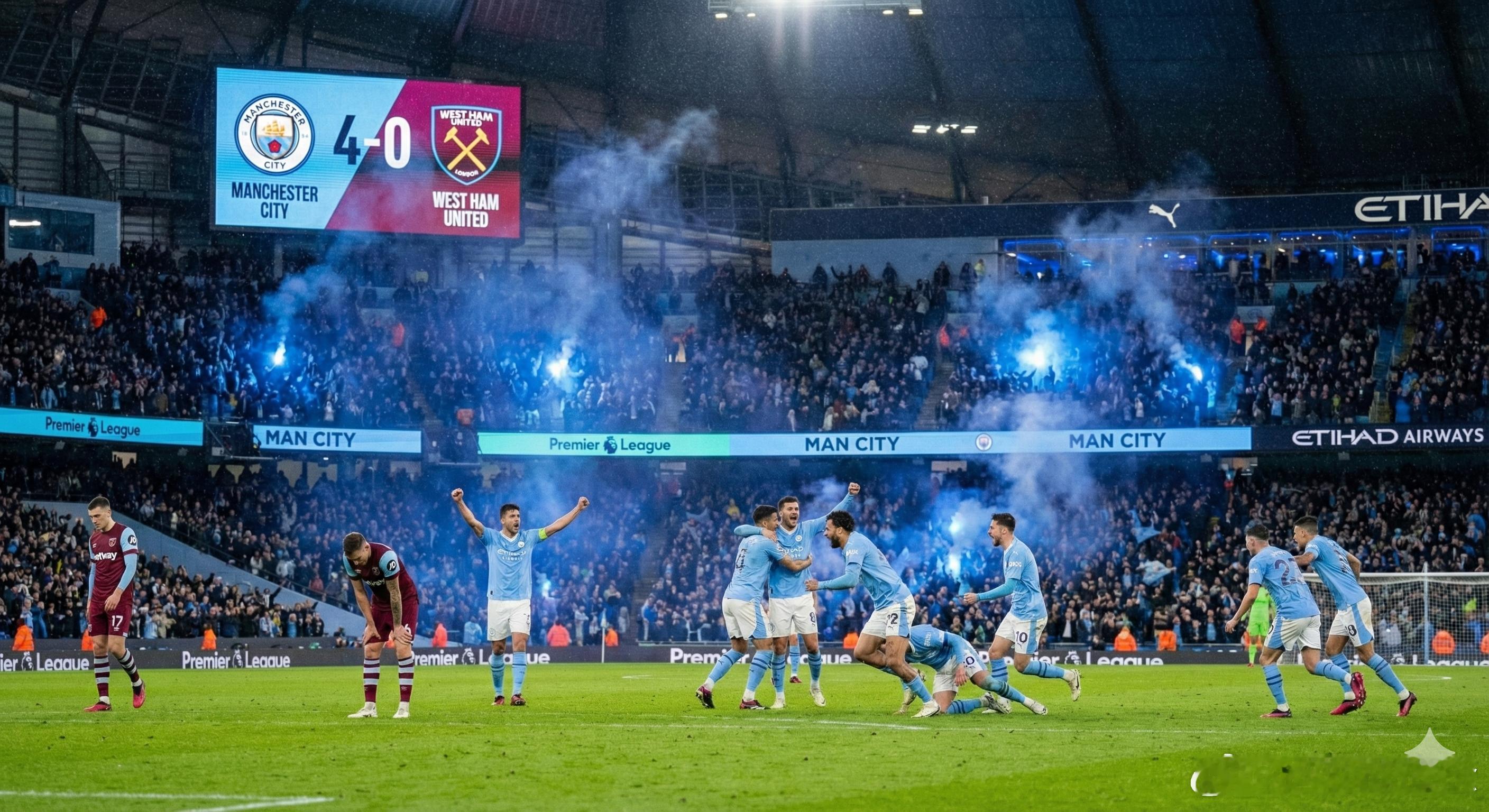 今日分享 曼城vs 西汉姆联              曼城现在积分榜排第2，咬