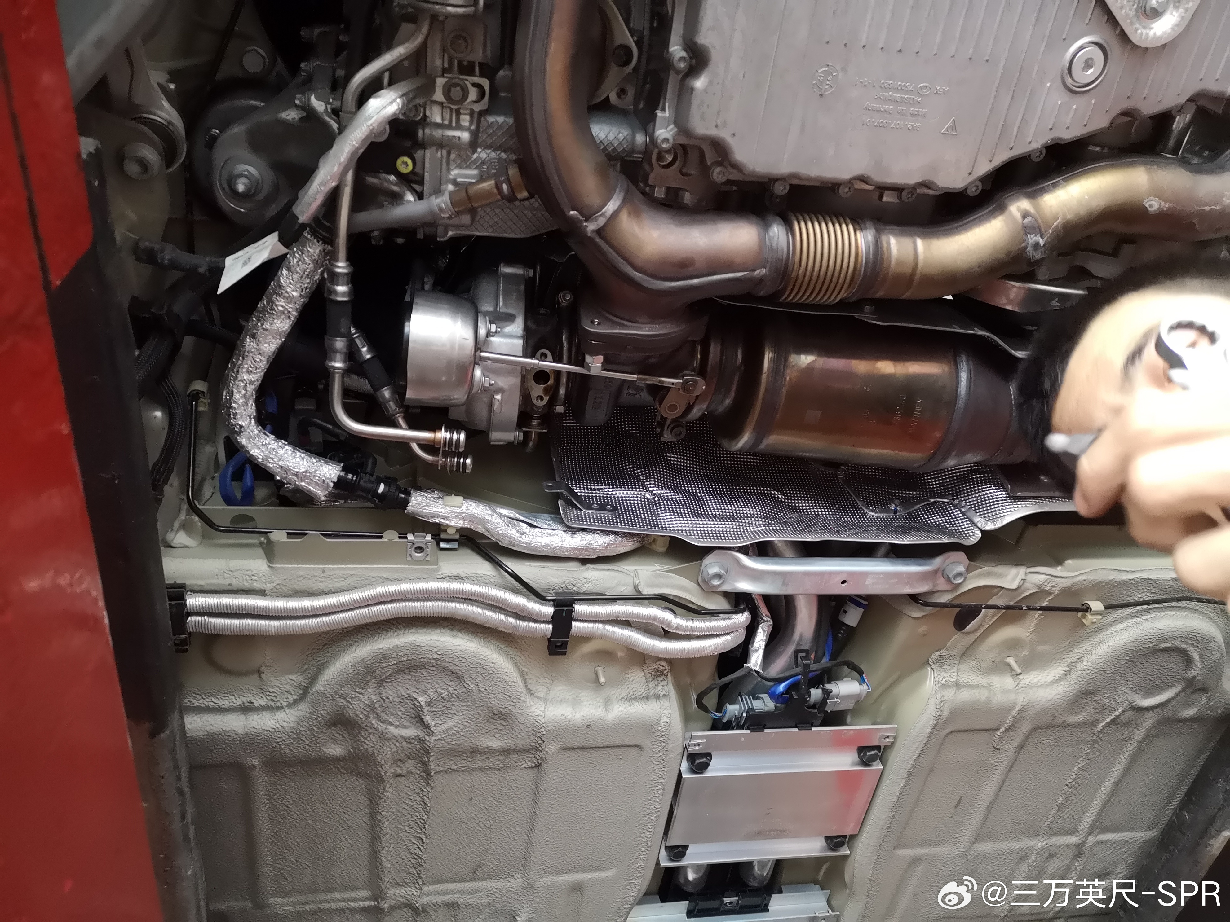 元宵节前夕发给保时捷718车友的节日礼物。原装位G25-550涡轮。作为保时捷资