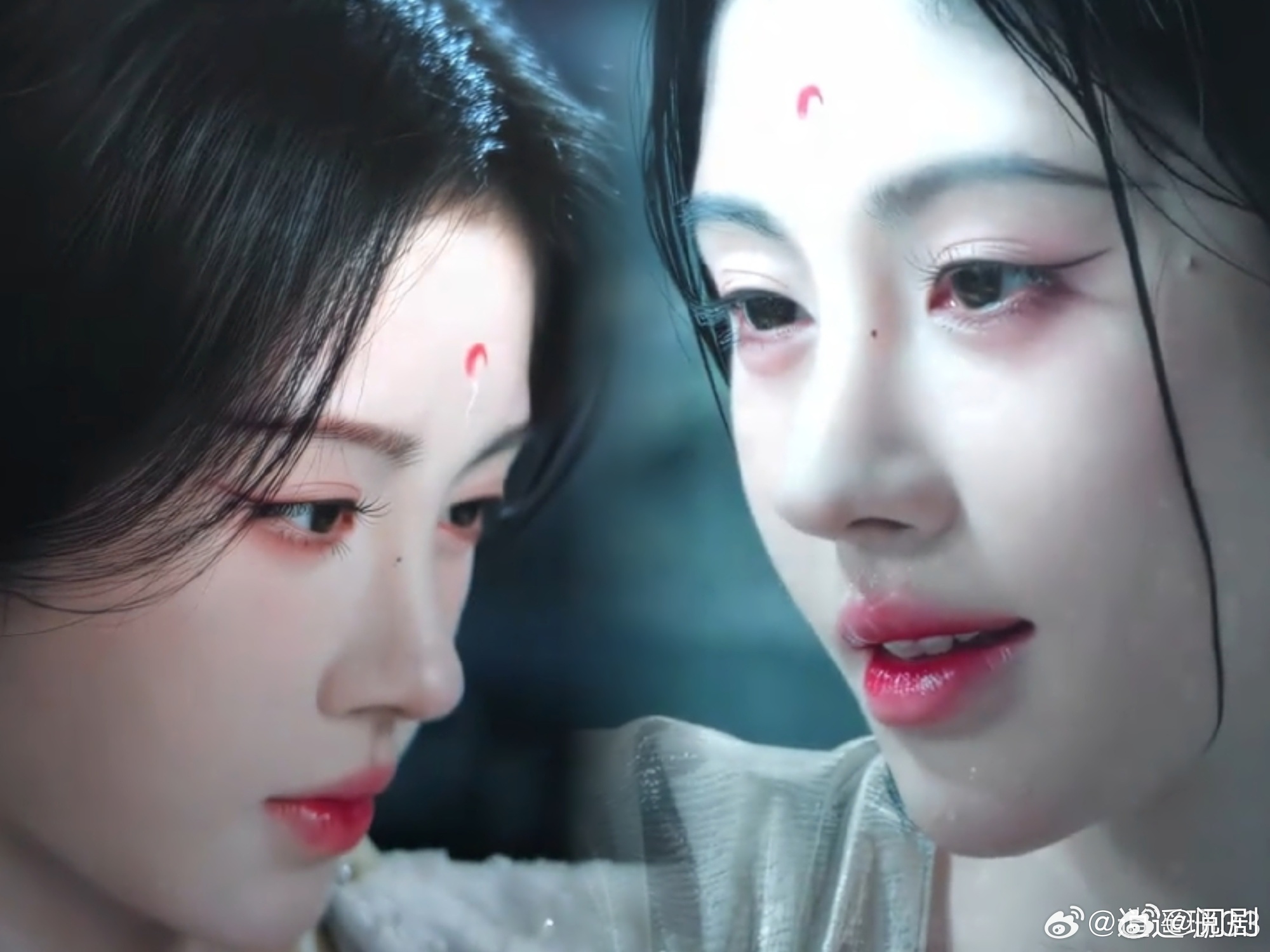 鞠婧祎露芜衣你下流啊露芜衣一看就不是正经狐狸月鳞绮纪终于等到鞠婧祎的狐妖角色，露