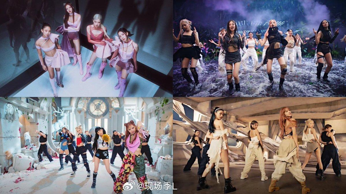 4年前，BLACKPINK 发行单曲《Pink Venom》💿该单曲发行首周以
