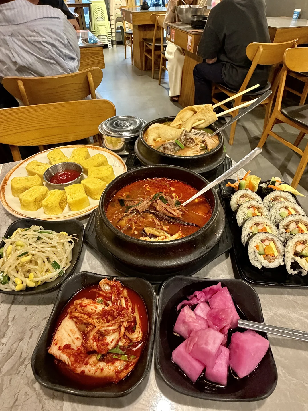 中大震撼美味级别的韩式汤饭