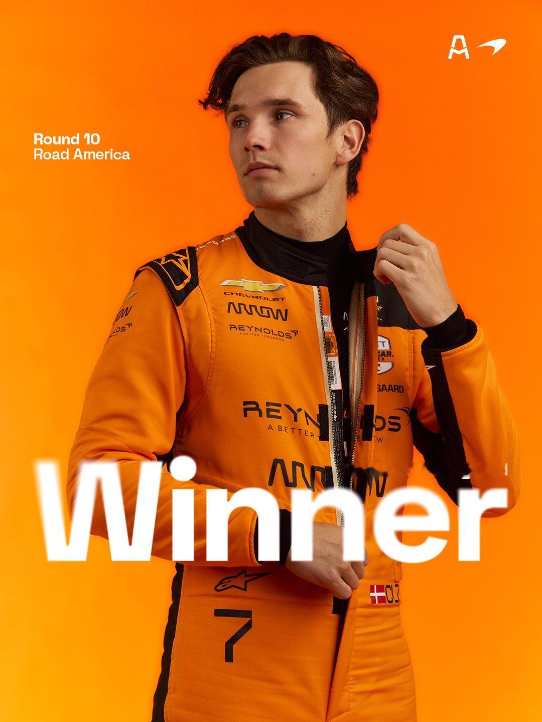 从队尾到冠军🏆你滴伦皇！McLaren | 迈凯伦印地