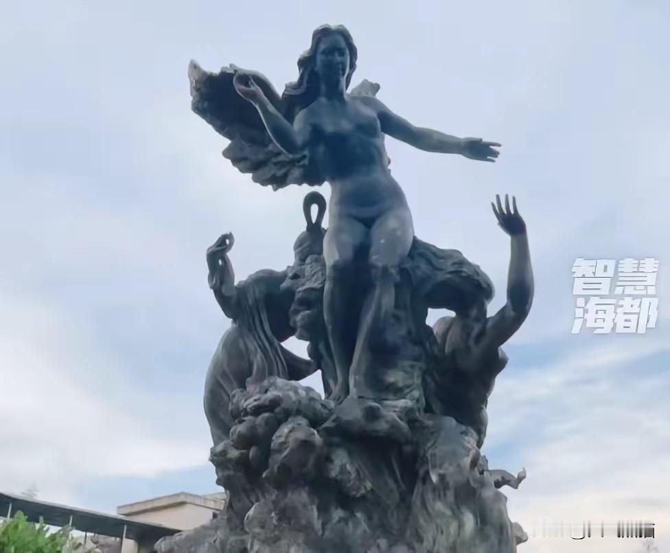 真的有点想不通，咱们家喻户晓的上古神话精卫填海，在江西一个4A景区里面居然做成了