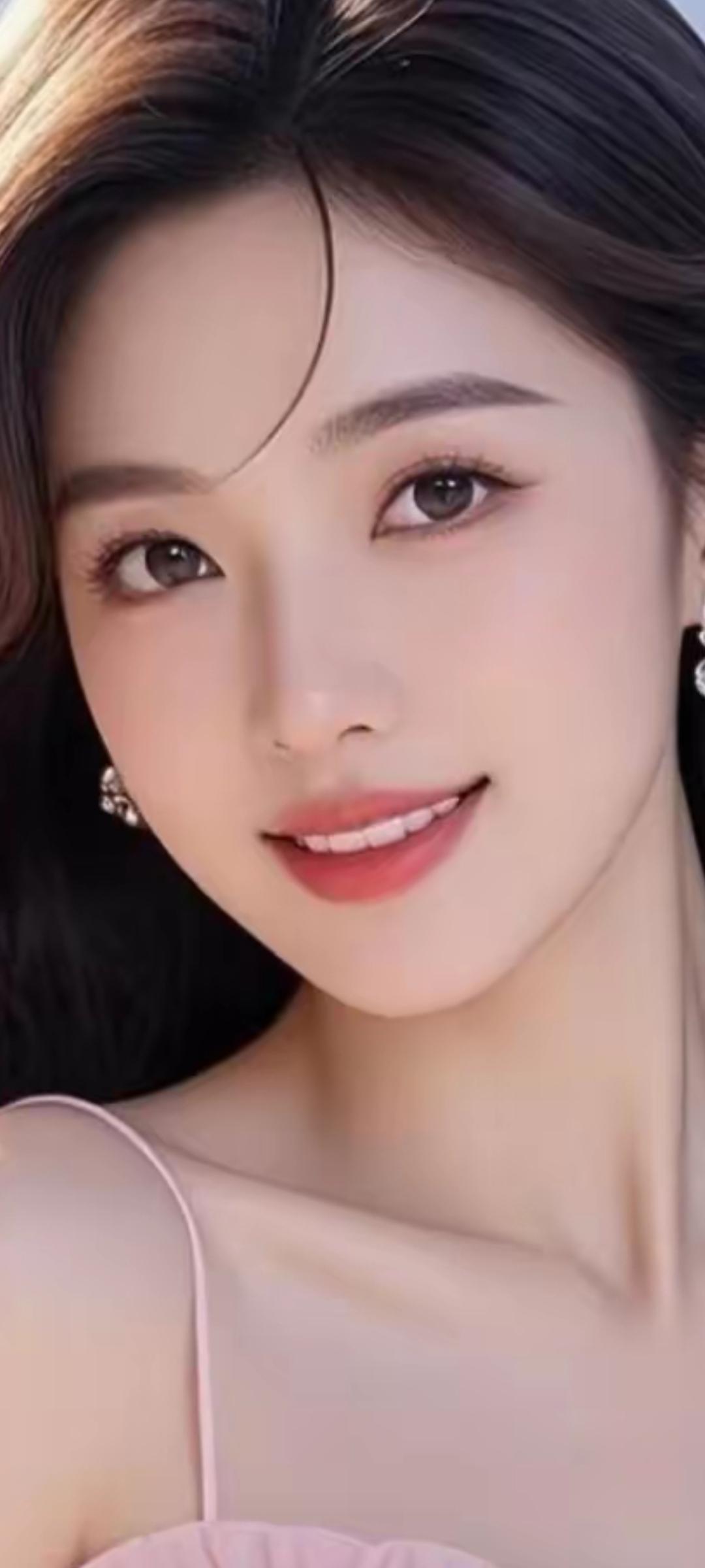 温柔甜美的笑容，散发着迷人的魅力！😊✨