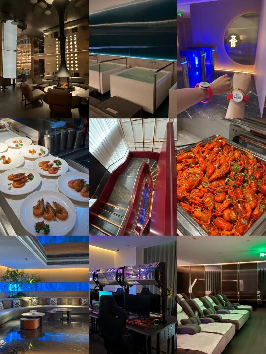 宜昌新开江景水汇！三文鱼！小龙虾自由。。。！