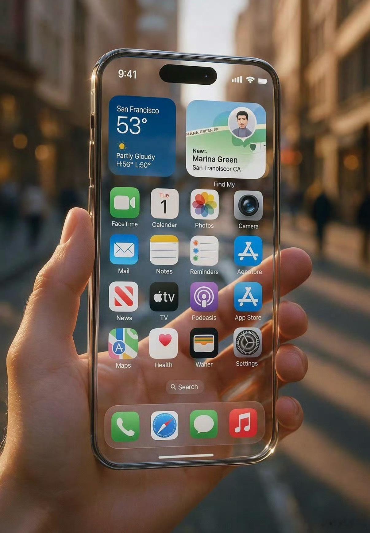 全玻璃iPhone其实之前苹果就有这种迹象，现在手机的形式大都一样，确实需要来点