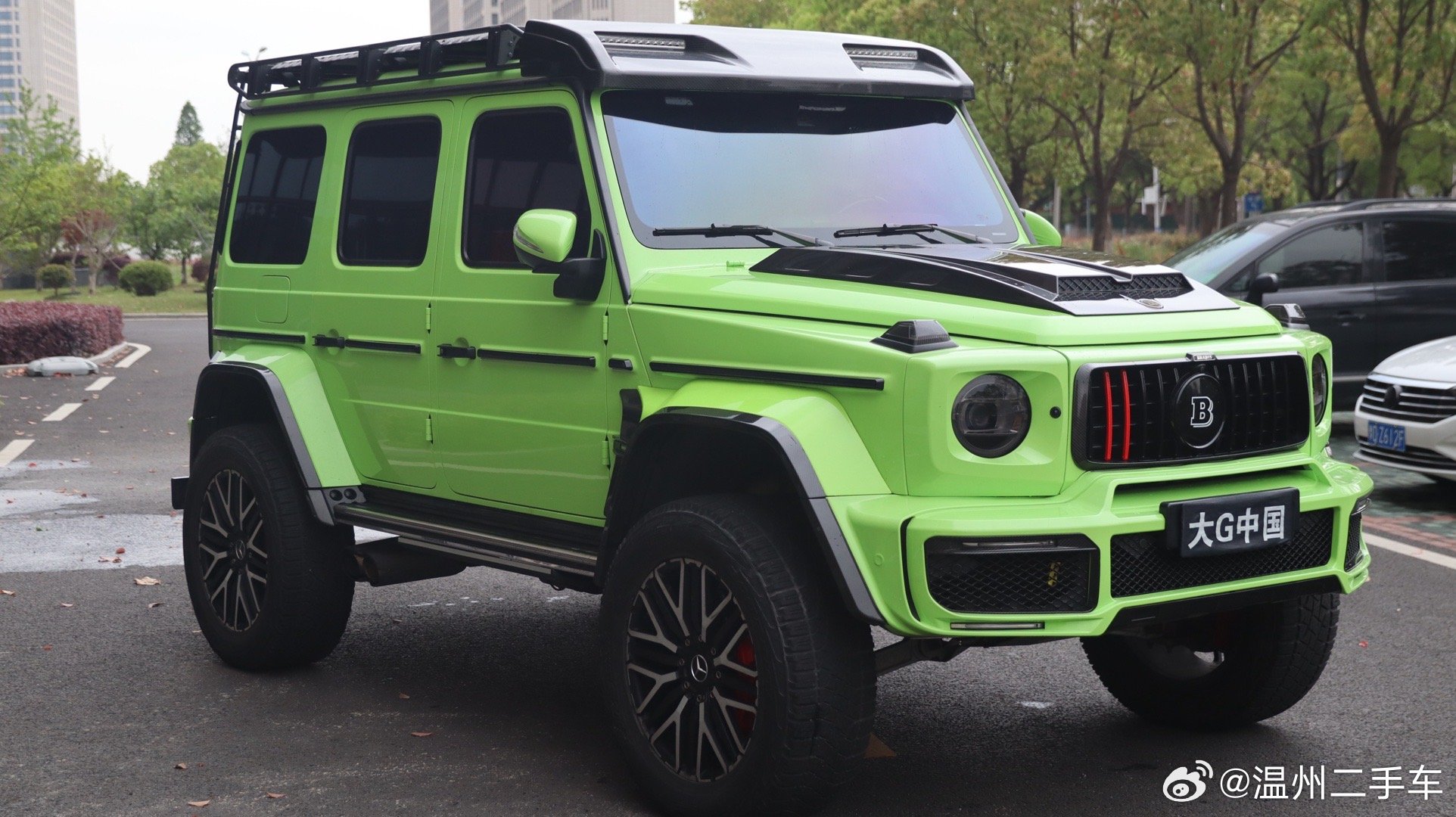 奔驰G500 4X4.银光绿 ​​​