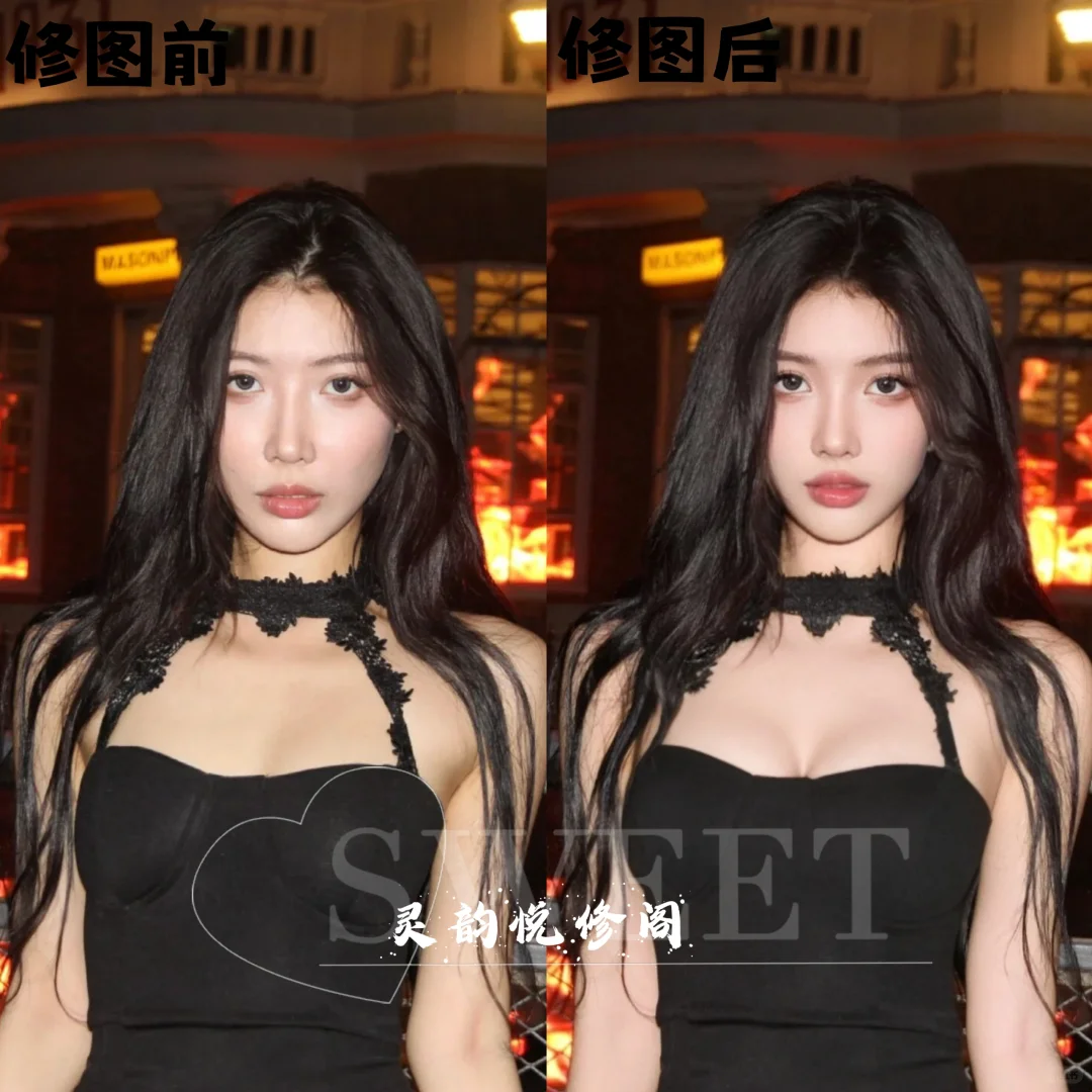高P氛围感拯救废片❗专业修图呈现最美的你