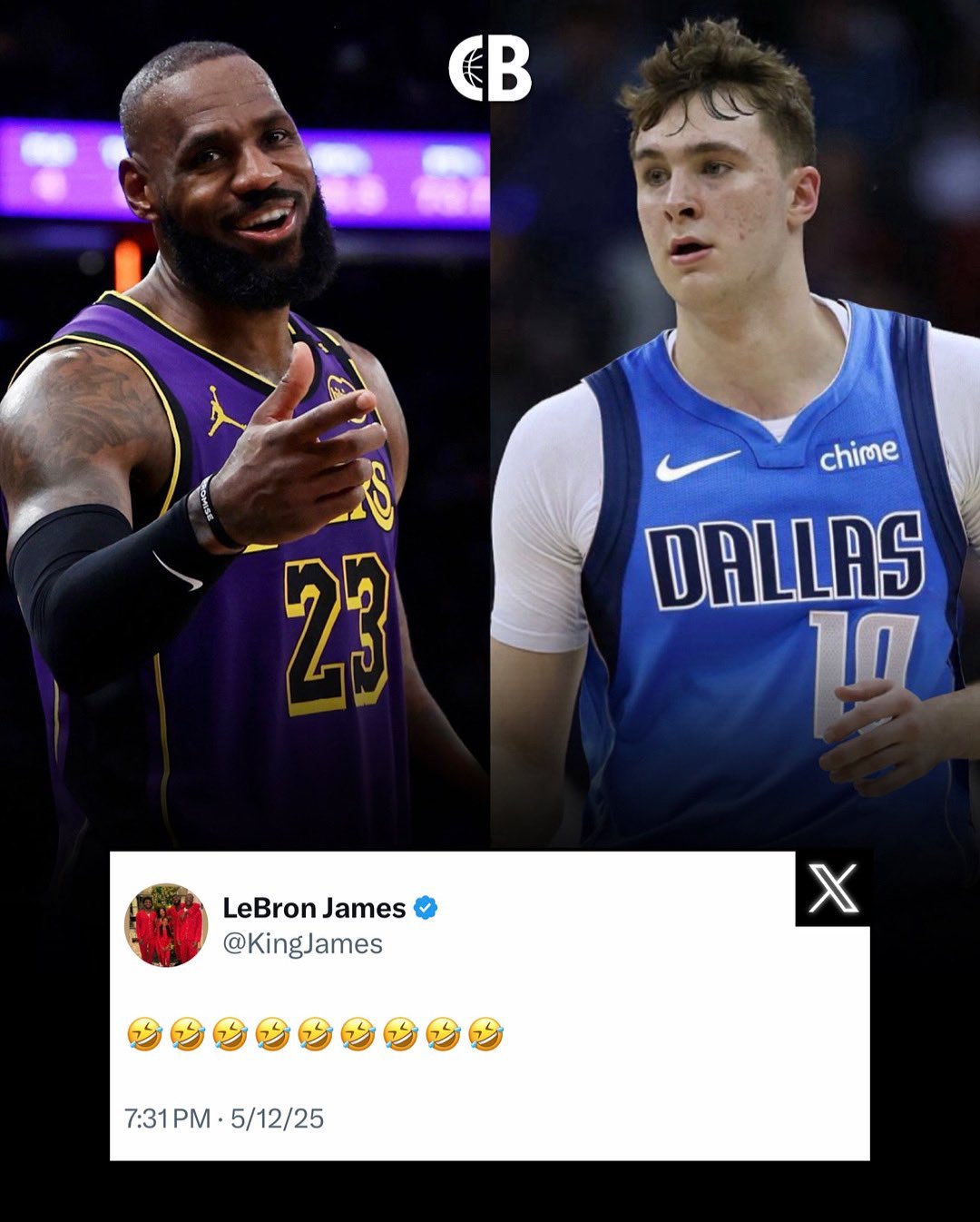 詹姆斯：笑哭😂nba ​​​