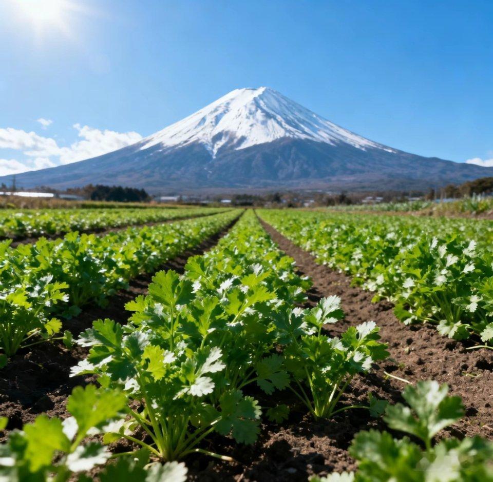 富士山下种满香菜，这个项目谁投