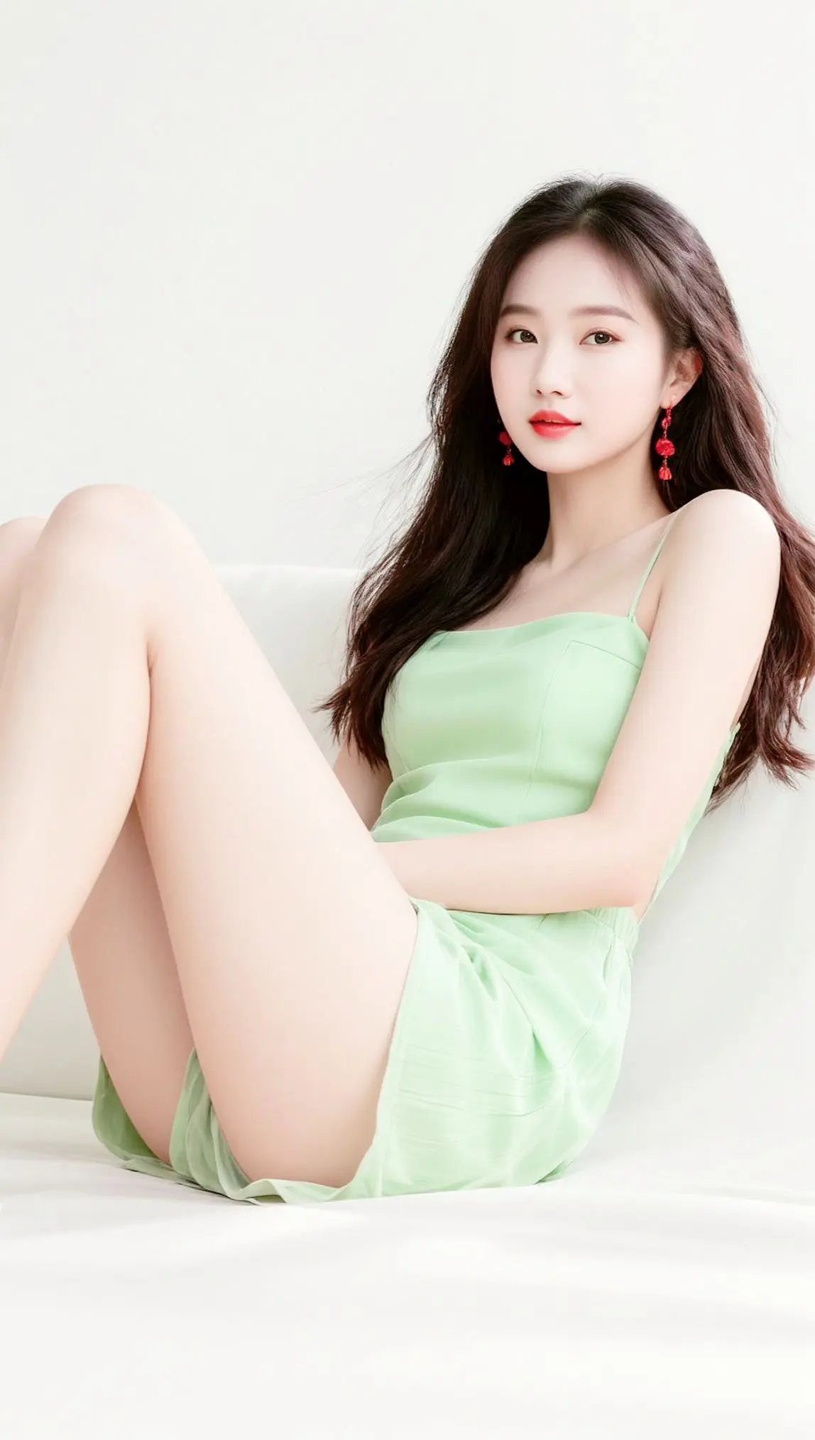 AI清新抹胸写真 ai创作 穿出女人味 穿出你的时尚你的感觉 等等我先摆好造型