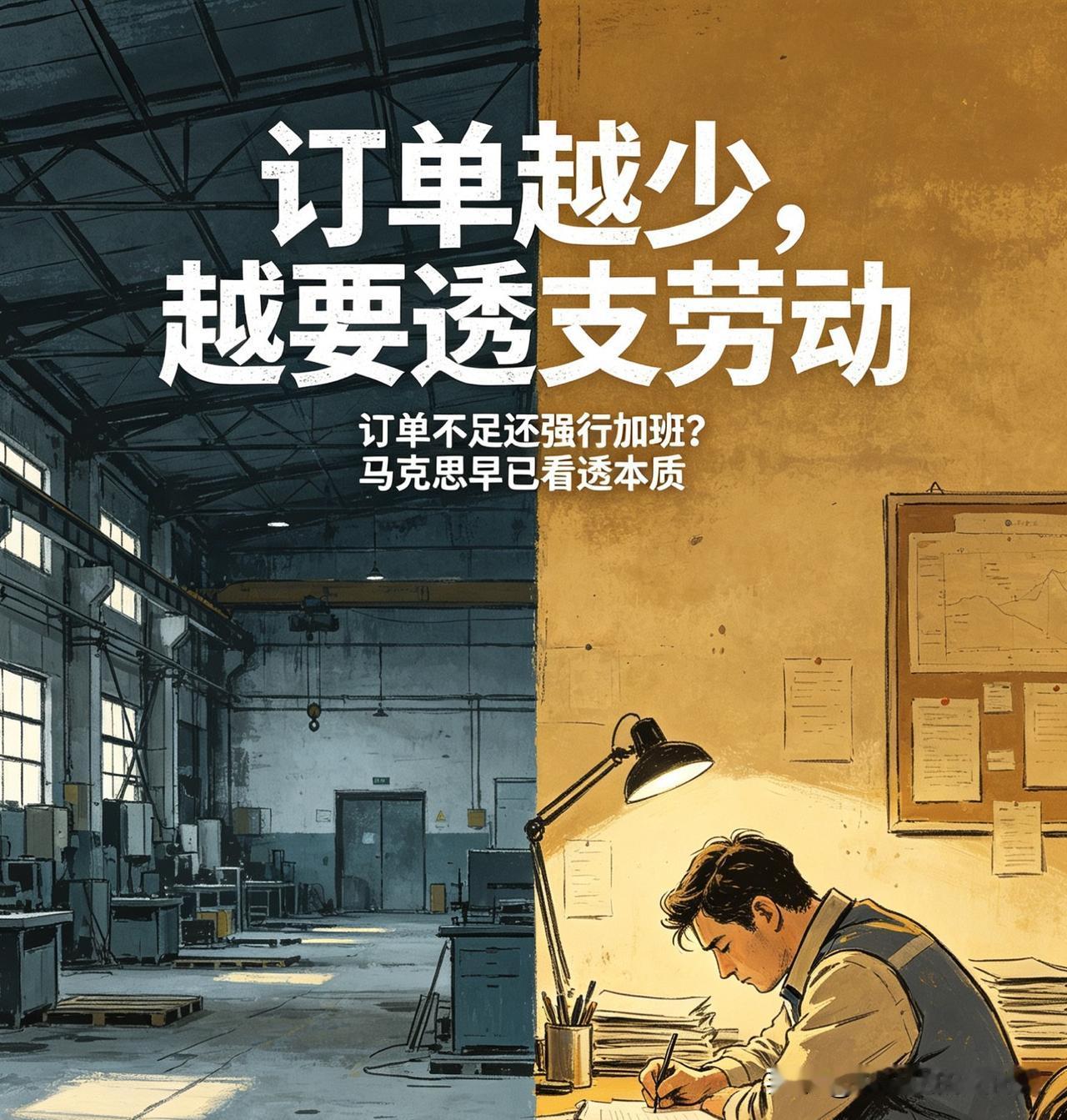 为什么有些企业明明订单不足，每周开工天数都在减少，却偏偏还要逼着员工加班？

马