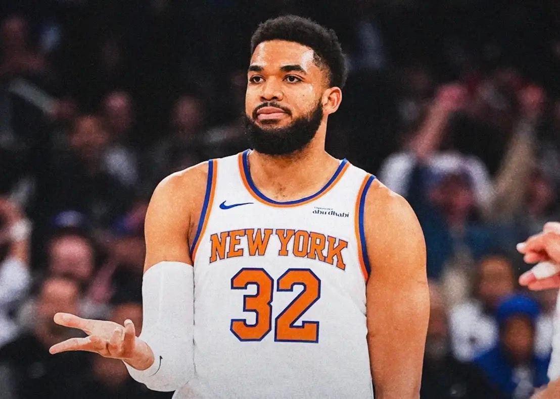 挺身而出！唐斯在季后赛的8场比赛里第5次砍下两双今天NBA季后赛尼克斯主场对阵7