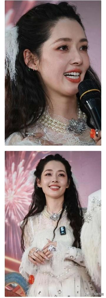 郭碧婷长的越来越像向太了！尤其是现在生了三个孩子有点胖了，一笑那个脸型更像了。郭