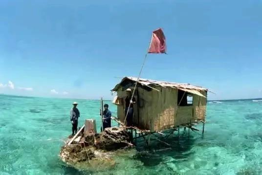 第一代、第二代和最新岛礁环境对比，这是我们世世代代守护的土地