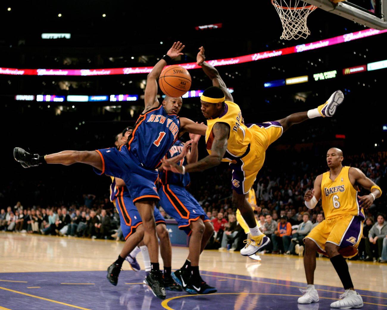 Smush Parker  Steve Francis 双人舞最重要节奏同步 