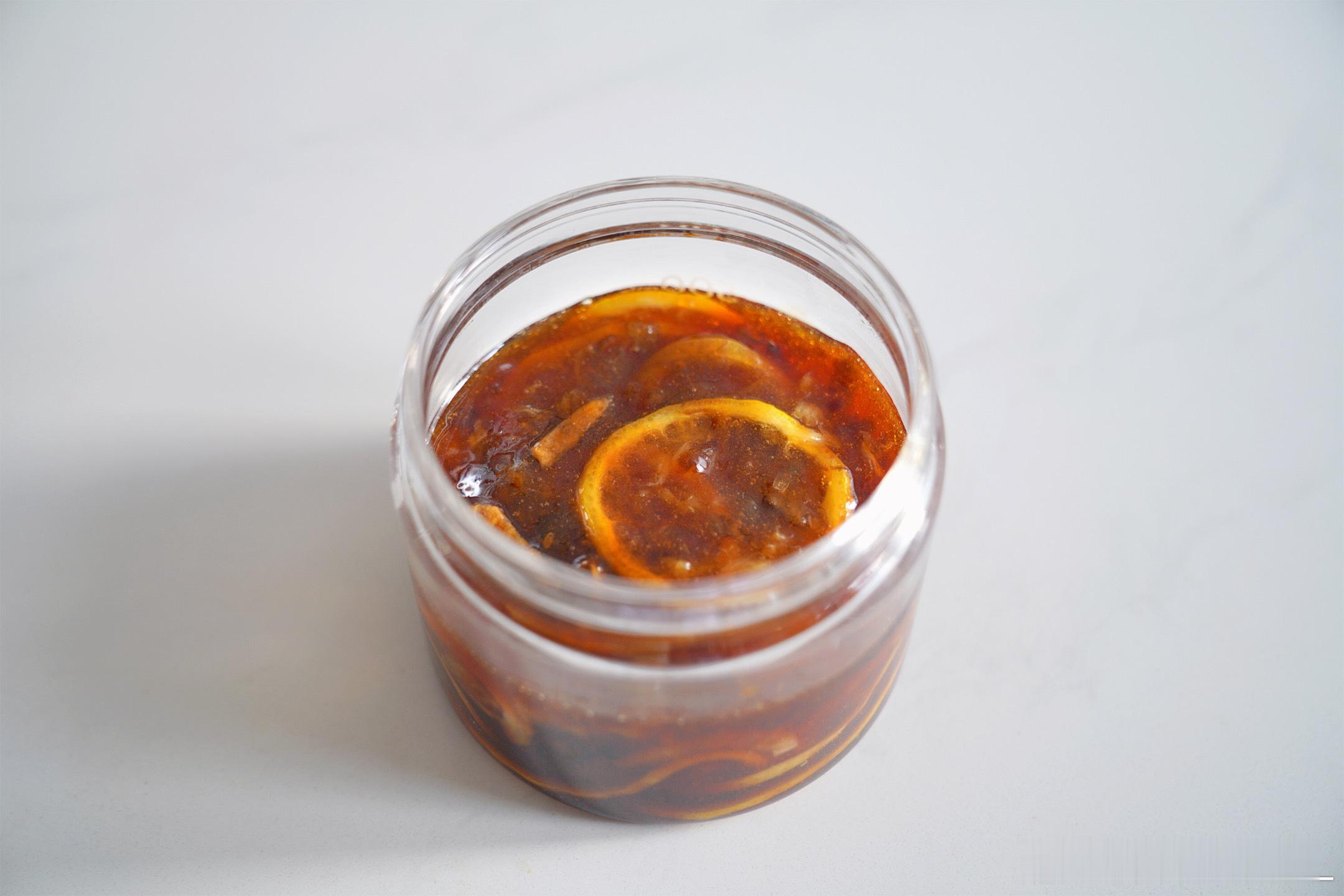 熬了瓶陈皮柠檬膏🍋味道很喜欢~我的美食日记 ​​​
