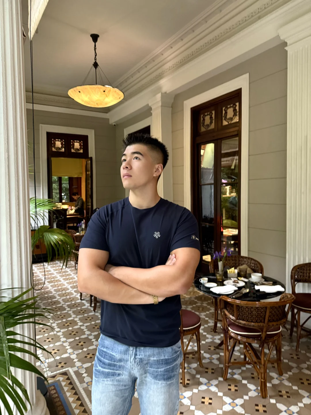 出门和bb一起喝杯咖啡